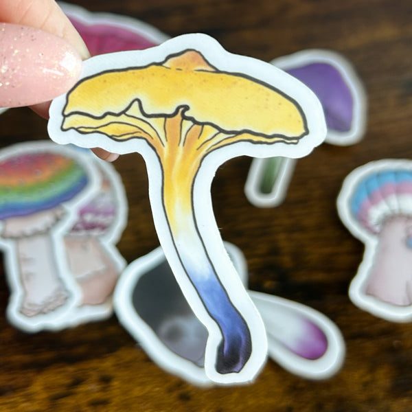 Pride Mushroom Stickers
