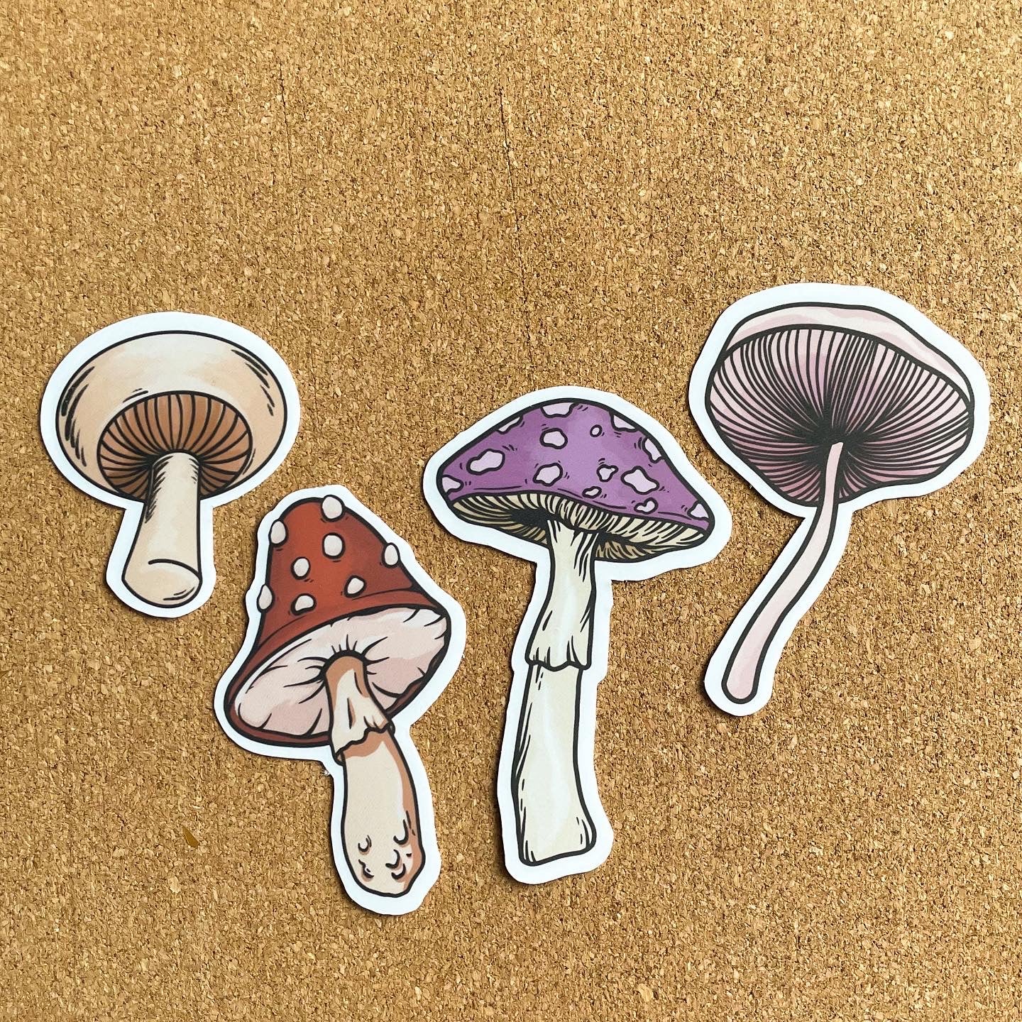 Mushroom Sticker Pack 2