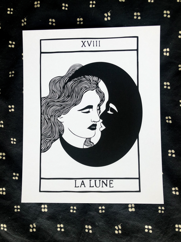Moon Tarot Print