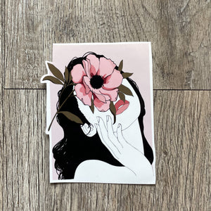Femme Floral Face Stickers