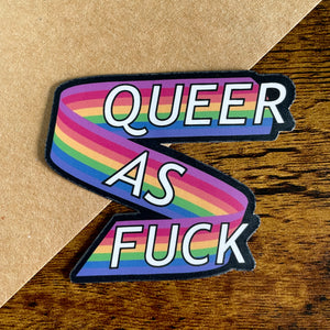 Queer as Fuck Sticker