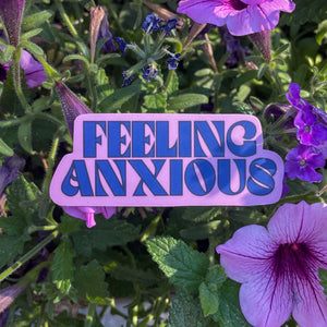 Feeling Anxious Sticker