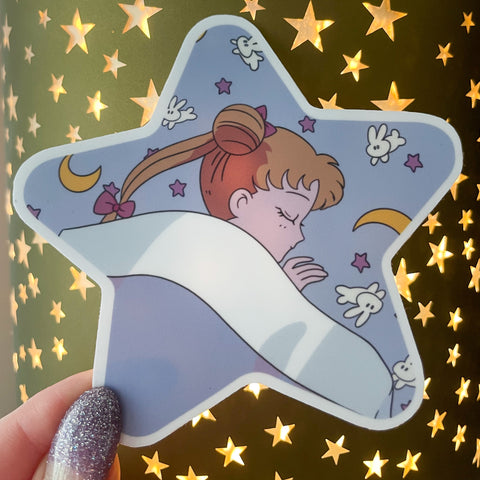 Sleeping Usagi Sticker