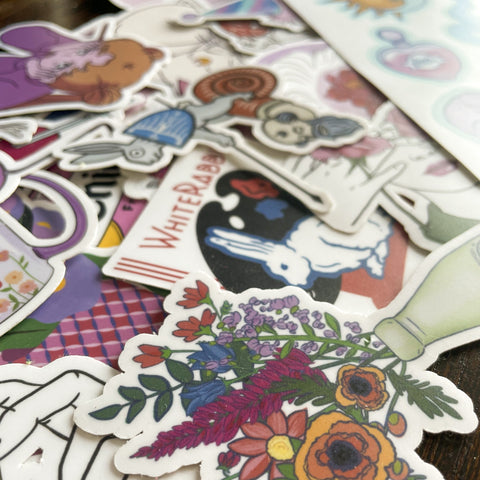 The Full February Sticker Club '23 Collection
